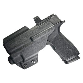 IWB Tuckable Claw Holster - Inside The Waistband - Red Dot Ready fits Sig P365 XMACRO with TLR-7/8 (Black, Right)