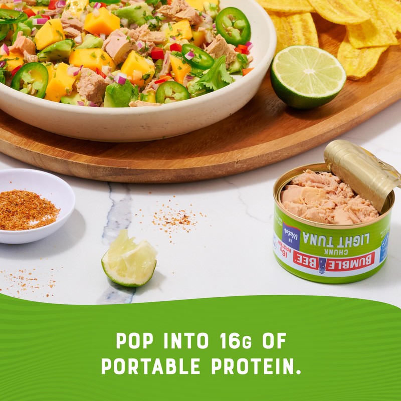 Bumble Bee Snackers - 16g Protein per Serving - Ready