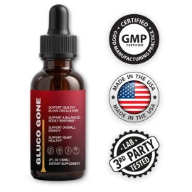 Unbranded (1 Pack) Gluco Gone Drops - GlucoGone Liquid Formula For Healthy Circulation