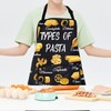 ENSIANTH Pasta Apron for Women Men Pasta Cooking Apron Italian