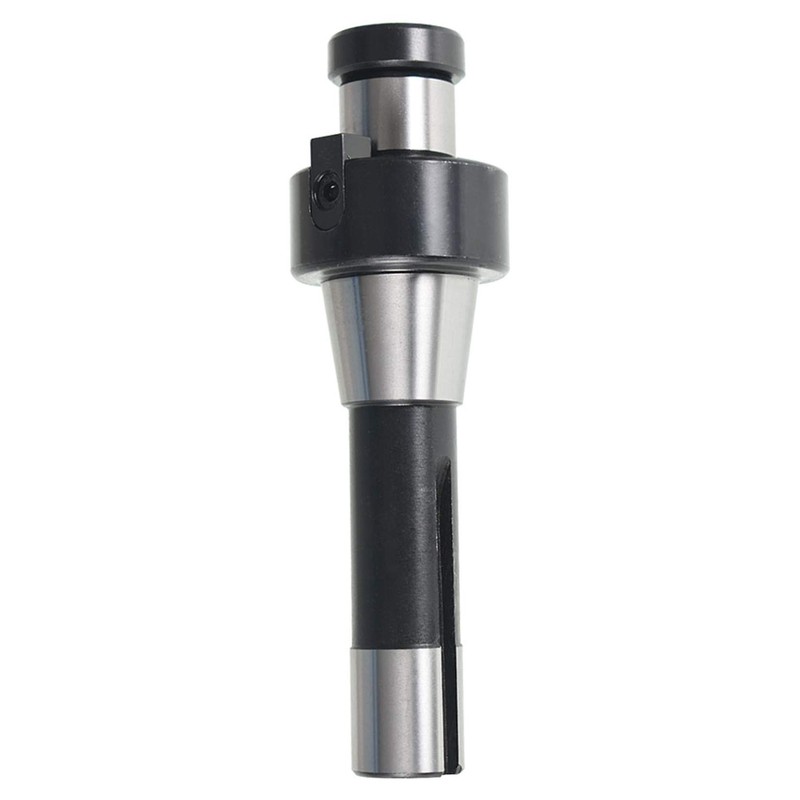 1" R8 Shank Shell Mill Arbor Adapter for Bridgeport Machine