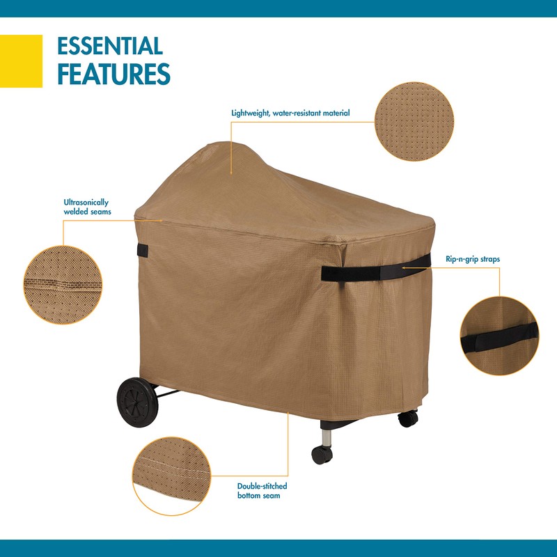 Duck Covers Essential Water-Resistant 40 Inch BBQ Grill Cover for