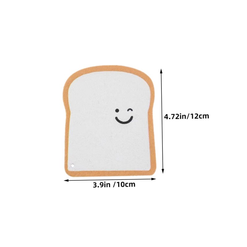 Levemolo 4pcs Compact Scrub Sponges Multi-Function Household Cleaning Sponge for