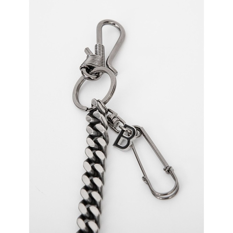 Blackblond Bibidi Bi Logo Pants Chain (Silver)