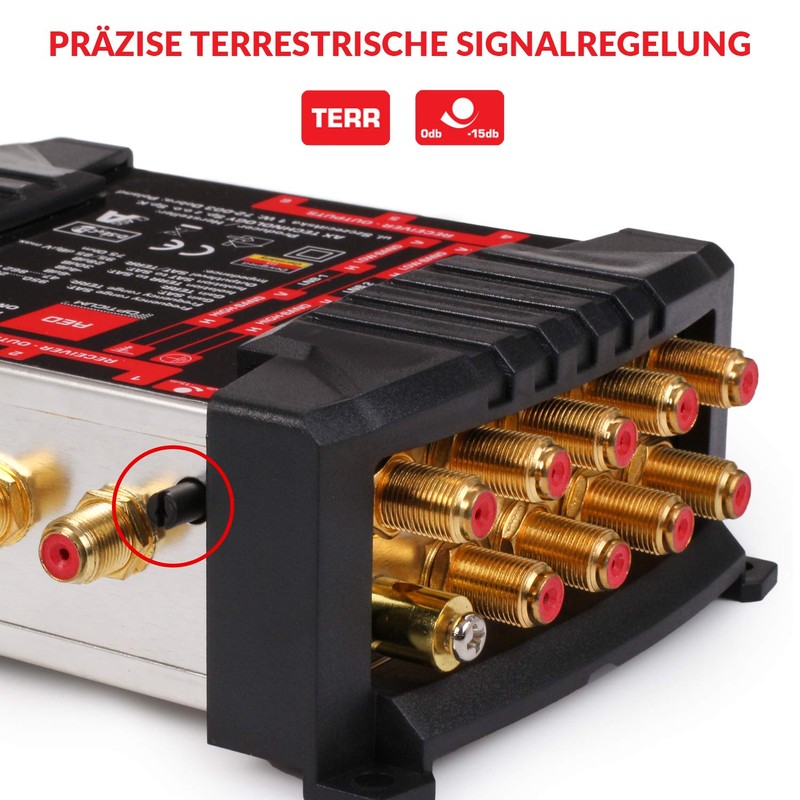 RED OPTICUM OMS 9-4 PRO TR - 4 Subscribers -
