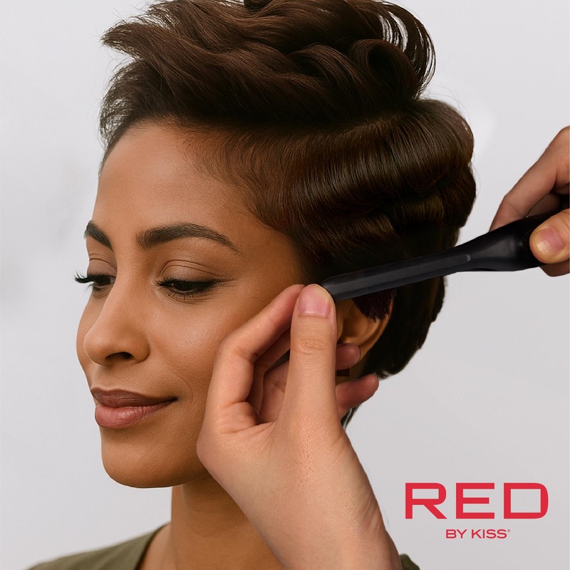 Red by Kiss 0.3 Inch Pencil Flat Iron, 3/10" Ceramic