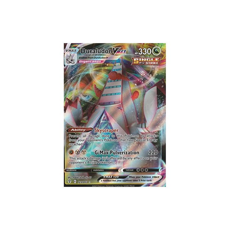 Duraludon VMAX 123/203 - Ultra Rare - Evolving Skies -
