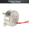 Fielect Synchronous Motor AC 12V 5-6RPM Turntable Motor CW/CCW Direction