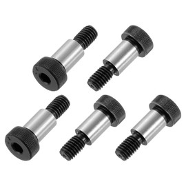 sourcing map Alloy Steel Hexagon Socket Head Shoulder Screws Bolts, 3/4" Shoulder Length, 1/2" Shoulder Dia, 3/8 Thread, 10pcs
