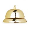 TOYANDONA Call Bell Metal Anti- Rust Ringing Service Bell Desk