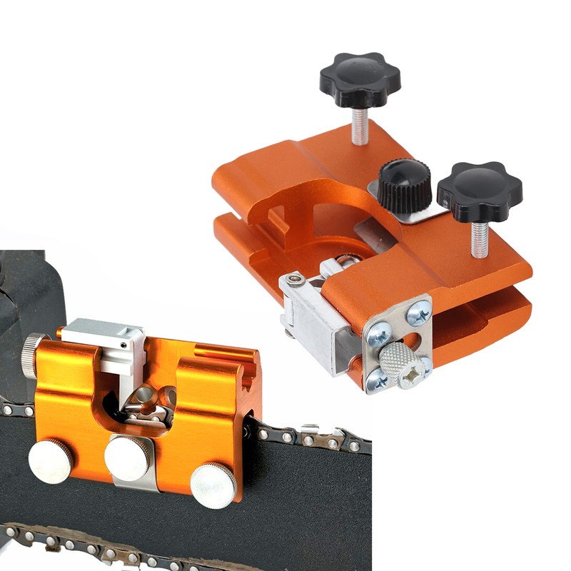 Chainsaw Sharpener Tool Kit Hand Crank Portable Chain Saw Sharpening