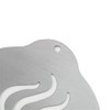 Set of 5 Stainless Steel Latte Art Templates for Cappuccino