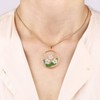 Mint & Lily Pressed Birth Flower Necklace