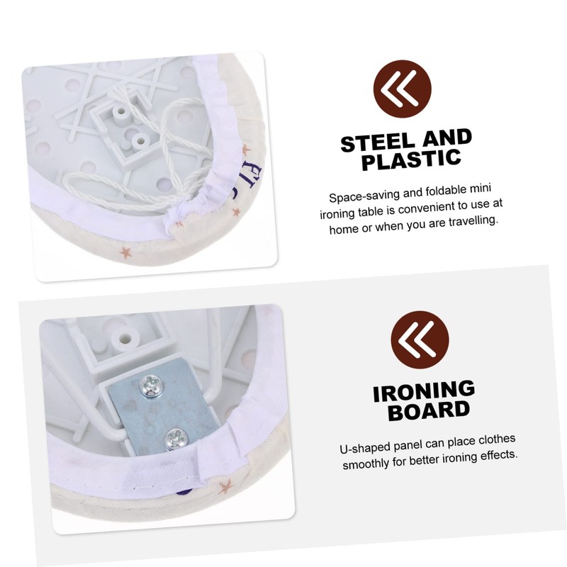 GLEAVI 1pc Mini Folding Ironing Saving Ironing Accessory for Home