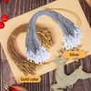200Pcs Christmas Ornament Hooks, Ornament Hangers with Snap Ornament String