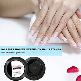 yoohee Gel de uñas de extensión sólida  Gel Duro para uñas  Extensión de uñas de Gel sólido, Gel Duro Antiadherente para Esculpir a Mano para