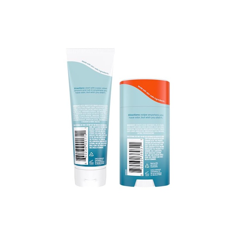 Lume Desodorante Todo Cuerpo Crema Invisible Sólido Perfume Control Olor
