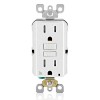 Leviton D2GF1-KW Smart GFCI Outlet 15A Outlet 20A Feed-Through 125V 60Hz