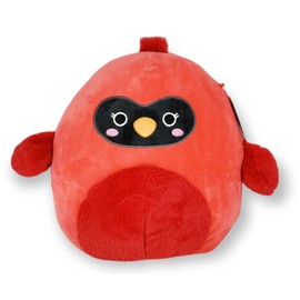 SQUISHMALLOW KellyToys - 12 Inch (30cm) - Cazlan The Red Cardinal - Super Soft Plush Toy Animal Pillow Pal Buddy Stuffed Animal Birthday Gift