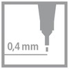 Fineliner - STABILO point 88 - Pack of 10 -