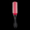 Denman Brushes D3 Medium Styling Brush 7 Rows - Black/Red