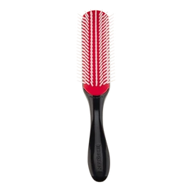 Denman Brushes D3 Medium Styling Brush 7 Rows - Black/Red