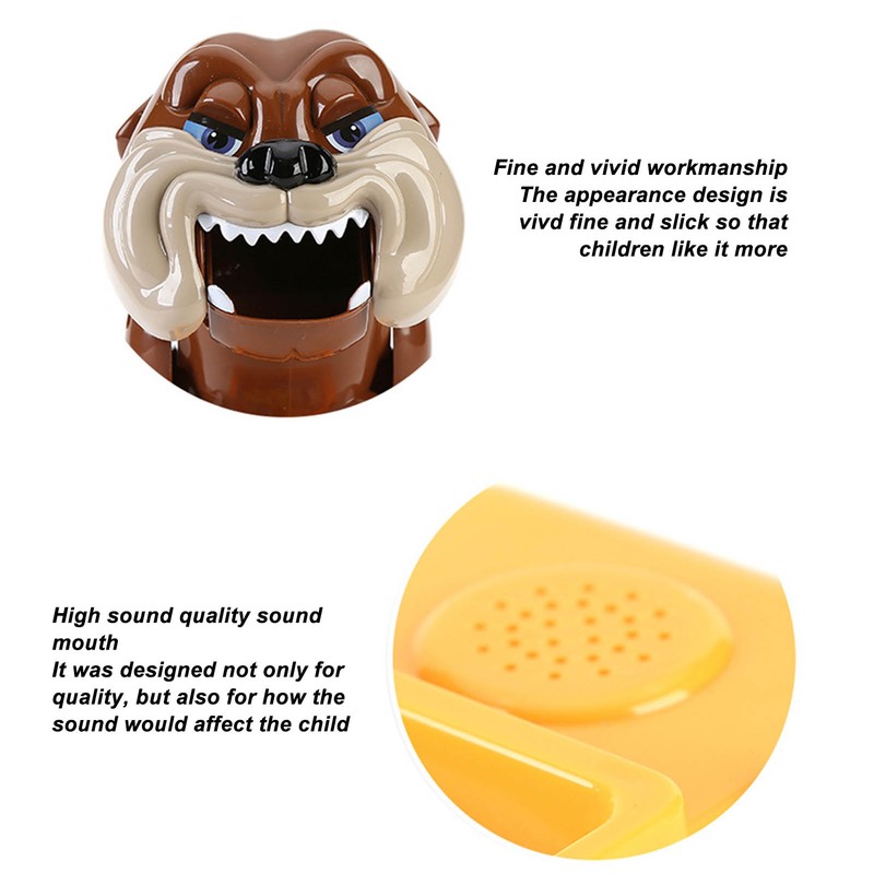 Vicious Dog Toys Simulation Fun Interactive Bone Stealing Electric Vicious