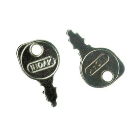 (YPS) 045898 2 Pk Keys fit Hustler Zero Turn Mower Ignition Key Raptor FasTrak Super Z + Other Models