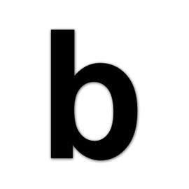 nanlyiau House Number 8 inches/20.5 cm Stainless Steel House Numbers Black Matt Modern House Number Made of Stainless Steel Floating Appearance (Black 8 inb)