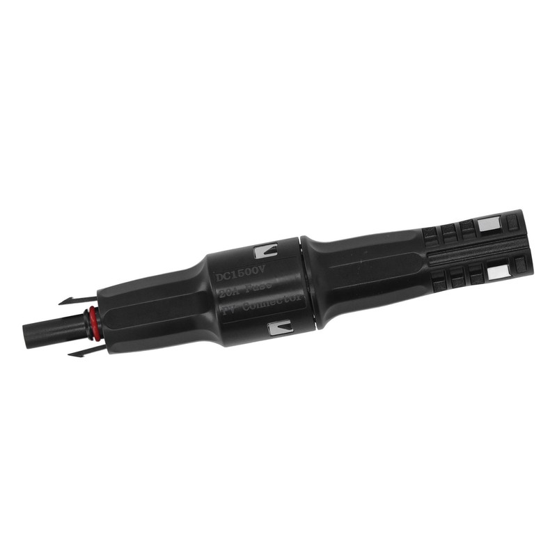 PV Fuse Connector 1500V Waterproof PPO Copper Tin Plating Male