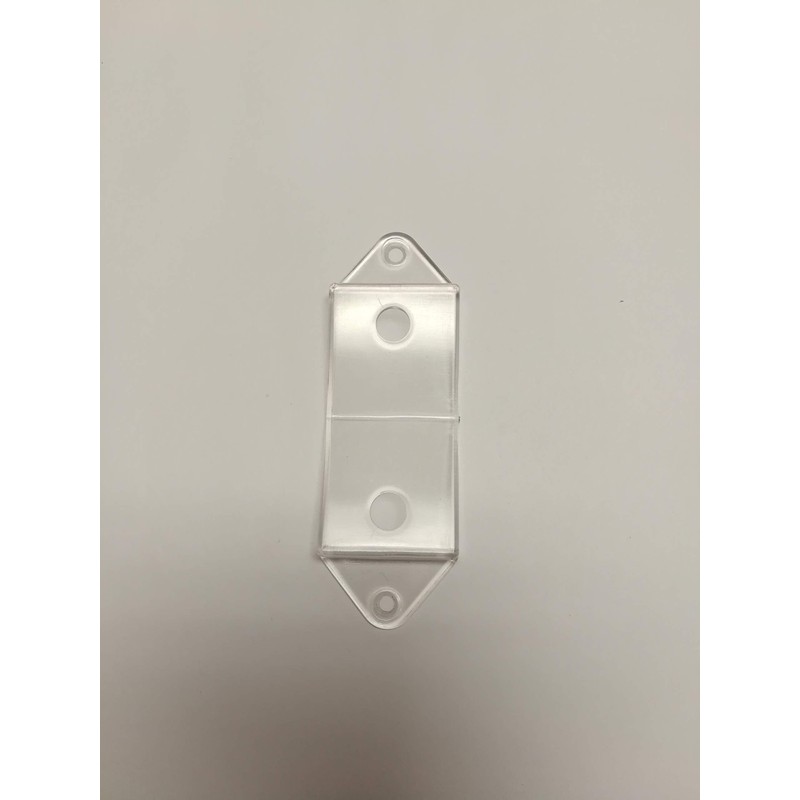 Clear Rocker Switch Plate Cover Guard 2 Pack - Keeps