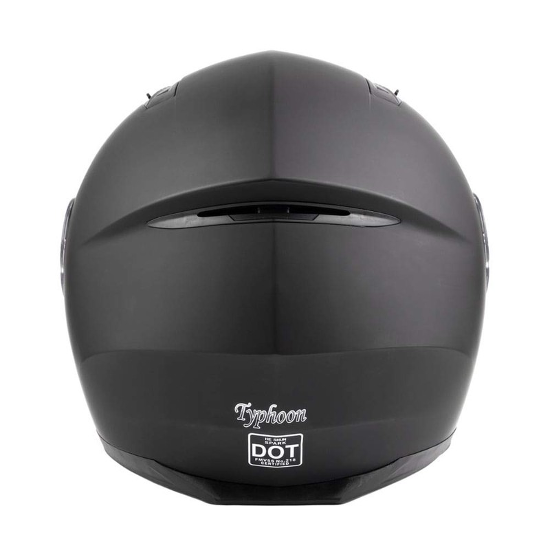 Typhoon TH158 Adult Modular Motorcycle Helmet DOT Dual Visor Full