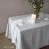 Linen & Cotton Hygge Tablecloth 100% Linen, 140 x 220cm