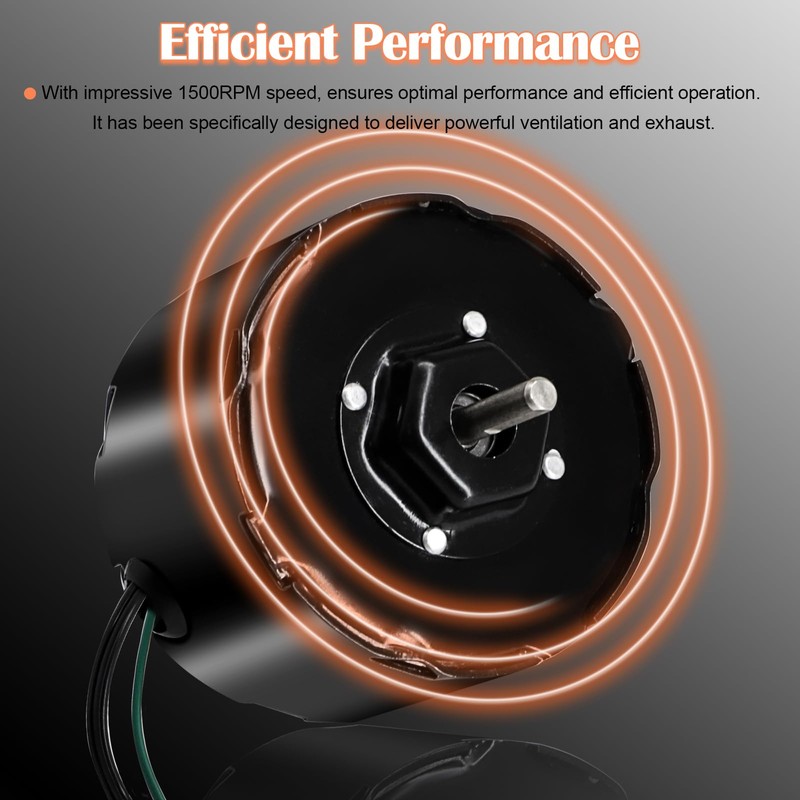 Hiorucet JA2C028G Bathroom Exhaust Fan Motor Replacement for Broan Nutone
