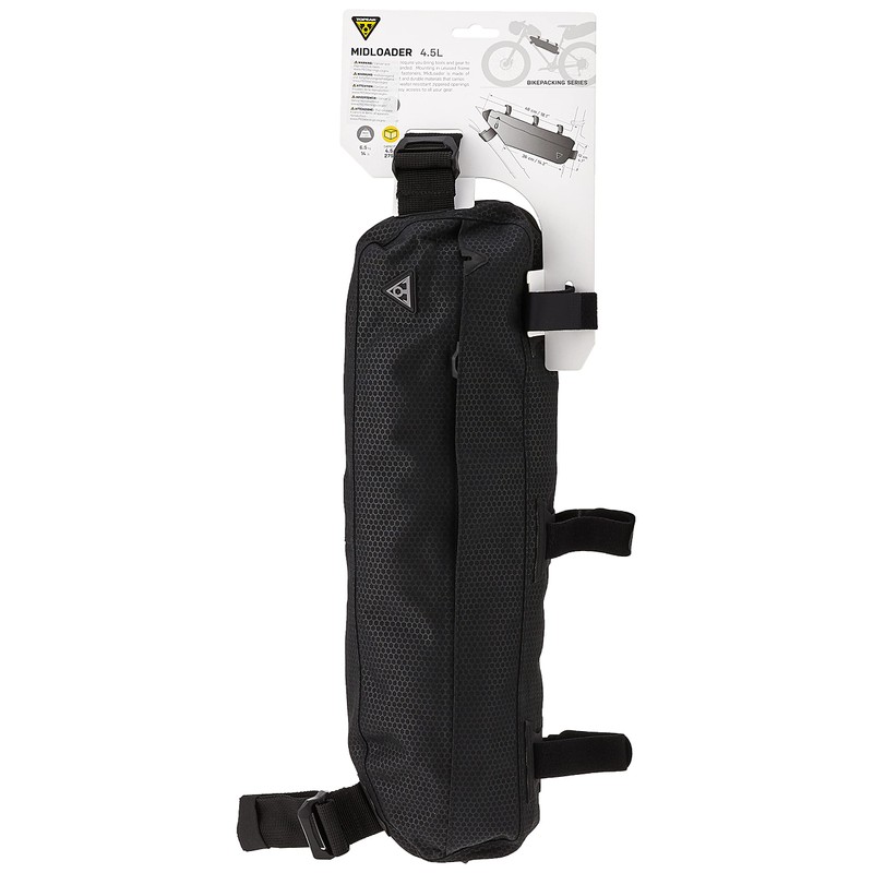 Topeak MidLoader Frame Bike Bag Black, 4.5L