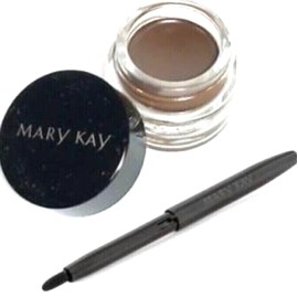 Mary Kay Gel Eyeliner " Espresso" & Brush Applicator Expired Free Shipping