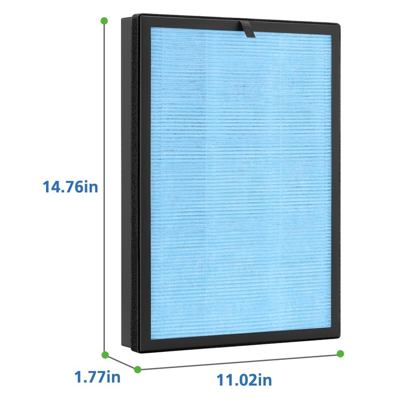 2 Pack AP1002 Replacement Fil-ter AP1002-RF, Compatible with AIRTOK AP1002