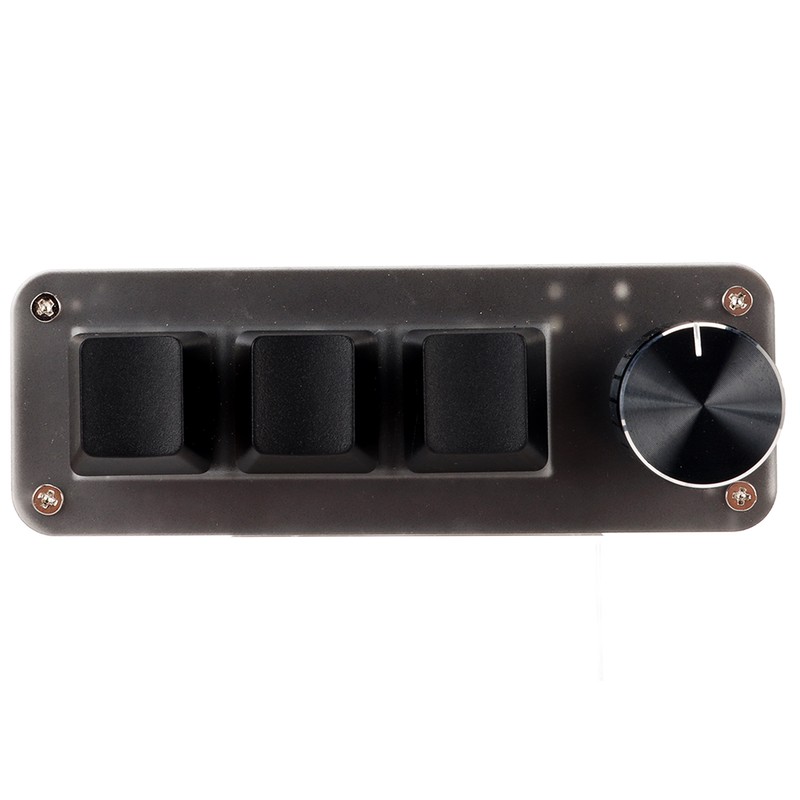 Red Switch Macro Keyboard Plug and Play Ergonomic Customized Knobs