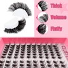 DIY Eyelash Extensions Set, 8-16 mm, Mixed Fluffy Eyelashes, Individual