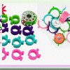 Threadify ThreadTidy Bobbin Huggers: 60-Piece Sewing Machine Spool Clips for
