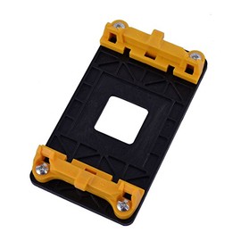 uxcell Plastic Stand Holder BaseAM2 AM2+ AM3 AM3+ FM1 FM2 Socket AMD Fan Bracket Stand Base Yellow