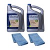 Bona® Hardwood Floor Cleaner Refill, 128 Fl Oz (Pack of