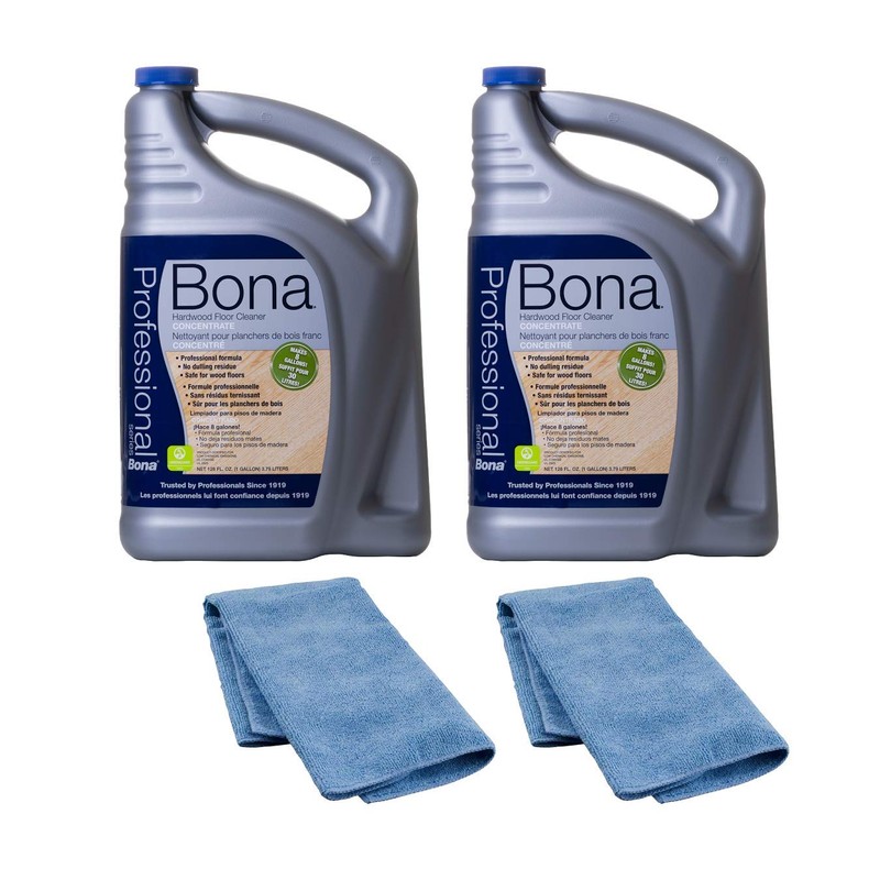 Bona® Hardwood Floor Cleaner Refill, 128 Fl Oz (Pack of
