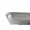 Winco Commercial-Grade Stainless Steel Sheet Pan, Open Bead, 20 Gauge,
