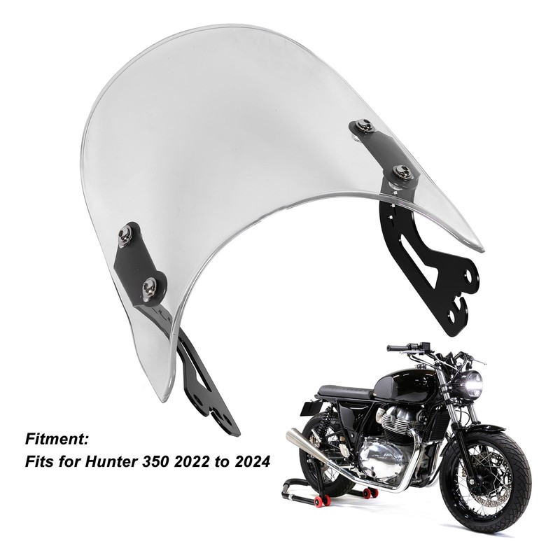 Motorcycle Windscreen Deflectors PC Reduced Wind Resistance Fairing Windshield for