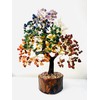 Kristalglobe 7 Chakra Crystal tree, 500 crystal tree, Seven chakra