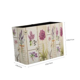 Operitacx 1pc Pen Holder Cable Nightstand Accessories Sundry Container Stationery Marker Laptop Remote Control Holder Table Smart Phone Supplies Cubicle Fan Portable Drawer Leather Cardboard