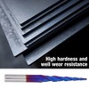 1 Pcs End Mill Tungsten Cemented Carbide 2T Blue Milling