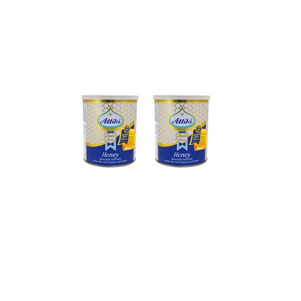 Attiki, Greek Honey 1000g (2.2lb) CAN (2 pack)