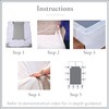 Bed Maker’s Never Lift Your Mattress Microfiber Wrap-Around Bed Skirt,